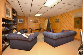 Lower Level Family Room - Country homes for sale and luxury real estate including horse farms and property in the Caledon and King City areas near Toronto
